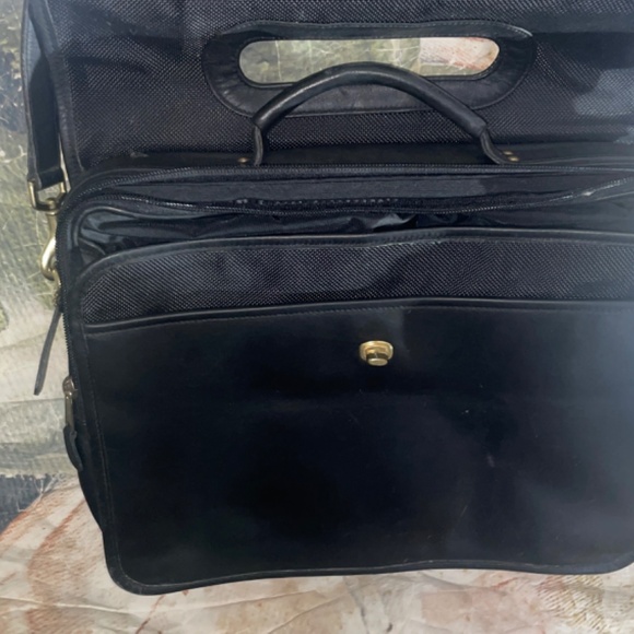 Coach Leather Laptop Bag Tote - Picture 3 of 8